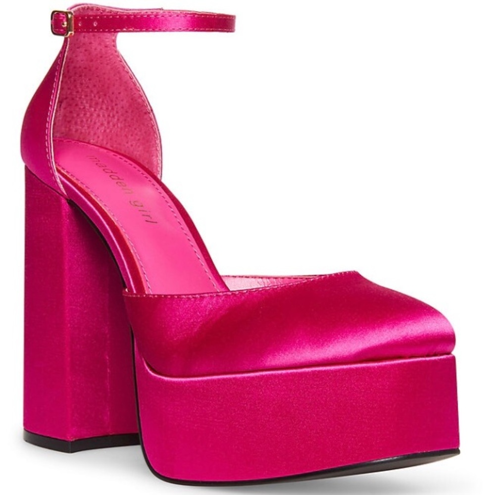 Madden Silky Platform Heels Size 11